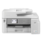 Mfc-j5855dw Inkvestment Tank All-in-one Color Inkjet Printer, Copy-fax-print-scan