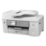 Mfc-j6555dw Inkvestment Tank All-in-one Color Inkjet Printer, Copy-fax-print-scan