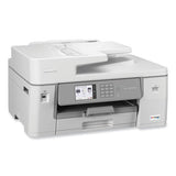 Mfc-j6555dw Inkvestment Tank All-in-one Color Inkjet Printer, Copy-fax-print-scan