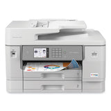 Mfc-j6955dw Inkvestment Tank All-in-one Color Inkjet Printer, Copy-fax-print-scan
