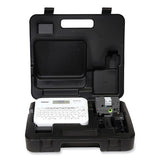 P-touch Pt-d410 Advanced Connected Label Maker With Storage Case, 20 Mm-s, 6 X 14.2 X 13.3