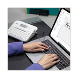 P-touch Pt-d410 Advanced Connected Label Maker, 20 Mm-s, 8.9 X 3.9 X 12.3
