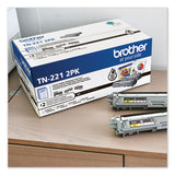 Tn2212pk Toner, 2500 Page-yield, Black, 2-pack