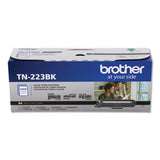 Tn223bk Toner, 1400 Page-yield, Black