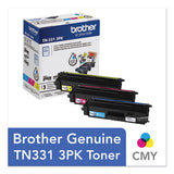 Tn3313pk Toner, 1,500 Page-yield, Cyan-magenta-yellow