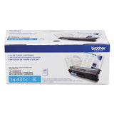 Tn431c Toner, 1800 Page-yield, Cyan