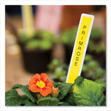 Tze Laminated Removable Label Tapes, 0.35" X 26.2 Ft, Black On Yellow