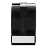 Tze Standard Adhesive Laminated Labeling Tape, 1.4" X 26.2 Ft, Black On Matte White