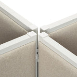 Versé Quick Connect 180° Connecting Hardware, Gray, 2-pack