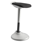 Perch Series, Black-black, Silver Base