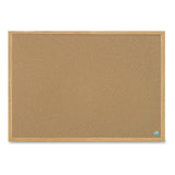 Earth Cork Board, 24 X 36, Aluminum Frame