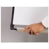 Platinum Mobile Easel, White, 29 X 41, Black Frame