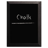 Kamashi Chalk Board, 36 X 24, Black Frame