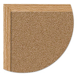 Earth Cork Board, 24 X 36, Wood Frame