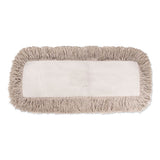 Mop Head, Dust, Cotton, 36 X 3, White