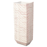 Paper Food Baskets, 1 Lb Capacity, Red-white, 1000-carton