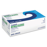 Disposable General-purpose Nitrile Gloves, Medium, Blue, 4 Mil, 100-box