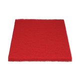 Buffing Floor Pads, 28 X 14, Red, 10-carton