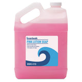 Mild Cleansing Pink Lotion Soap, Floral-lavender, Liquid, 1 Gal Bottle, 4-carton