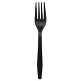 Heavyweight Polypropylene Cutlery, Knife, White, 1000-carton