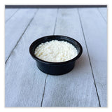 Souffle/portion Cups, 1.5 Oz, Polypropylene, Black, 2,500/carton