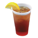 Translucent Plastic Cold Cups, 3oz, Polypropylene, 125-pack