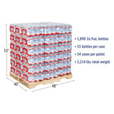 Alpine Spring Water, 16.9 Oz Bottle, 35-case, 54 Cases-pallet