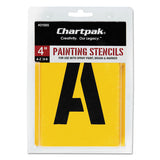 Painting Stencil Set, A-z Set-0-9, Manila, 35-set