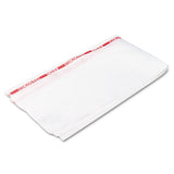 Food Service Towels, 13 X 21, Cotton, White-red, 150-carton