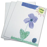 Canvas Panel, 9 X 12 X 0.13, White, 3-pack