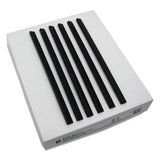 Slide 'n Grip Binding Bars, Black, 11 X 1-4, 100-box