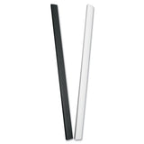Slide 'n Grip Binding Bars, White, 11 X 1-4, 100-box