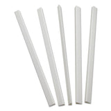 Slide 'n Grip Binding Bars, White, 11 X 1-4, 100-box