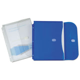 Poly Binder Pockets, 11 1-2 X 9 1-4, Clear, 5-pack