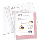 Heavyweight Polypropylene Sheet Protectors, Non-glare, 2", 11 X 8 1-2, 50-bx