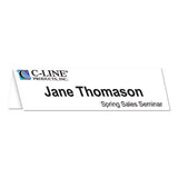 Scored Tent Cards, 4.25 X 11, White Cardstock, 50 Letter Sheets-box