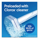 Toilet Wand Disposable Toilet Cleaning Kit: Handle, Caddy & Refills, White