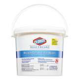 Bleach Germicidal Wipes, 12 X 12, Unscented, 110-canister, 2-carton