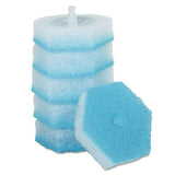 Disinfecting Toiletwand Refill Heads, Blue-white, 20-pack