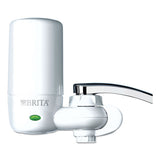 On Tap Faucet Water Filter System, White, 4-carton