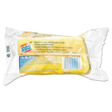 Heavy Duty Scrubber Sponge, 2.5 X 4.5, 0.9" Thick, Yellow-green, 3-pk, 24 Pk-ct