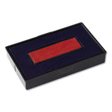Felt Replacement Ink Pad For 2000plus Economy Message Dater, Red-blue