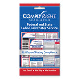 Labor Law Poster Service, "federal Contractor Labor Law", 4w X 7h