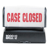 Hd Custom Stamp, Pre-inked, Black-blue-green-gold-orange-red-violet, 2 X 11-16