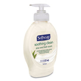 Liquid Hand Soap Pump With Aloe, Clean Fresh 7.5 Oz Bottle