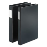 Legal Slant D Ring Binder, 3 Rings, 1" Capacity, 14 X 8.5, Black