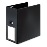 Premier Easy Open Locking Slant-d Ring Binders, 3 Rings, 5" Capacity, 11 X 8.5, Black