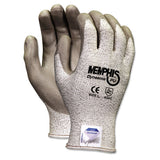 Memphis Dyneema Polyurethane Gloves, Large, White-gray, Pair