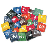 Alphabet Bean Bag Set, Vinyl, Assorted Colors, 26-set