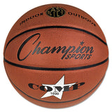 Composite Basketball, Official Intermediate, 29", Brown